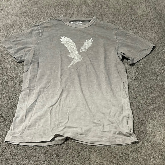 American Eagle outfitters, light, white and gray T-shirt - Picture 1 of 2